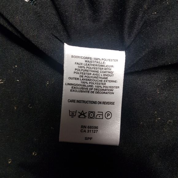 DKNY Gold Sequin Skirt - Picture 6 of 8